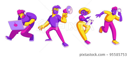 Seo analytics team isolated contemporary people Seo analytics team isolated contemporary people 95585753