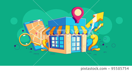 Local store, business seo optimization strategy 95585754
