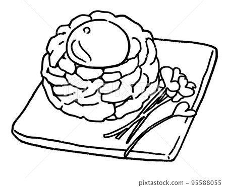 手繪線描插圖 Yukhoe 95588055