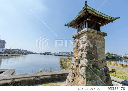 Atsuta Ward, Nagoya City Night Lights at Miyanotatari Park (Shichiri no Watashi) 95588478