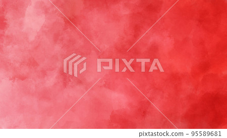 紅色水彩背景。簡單的垃圾背景 紅色水彩背景。簡單的垃圾背景 95589681