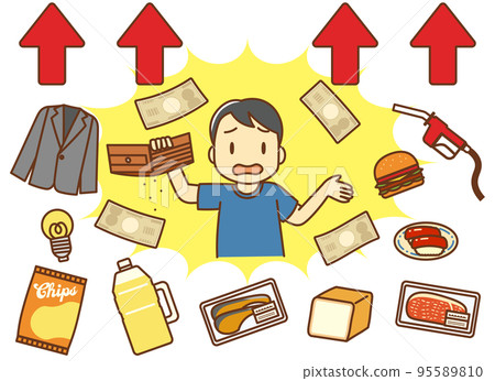 Consumers stunned by rising prices of food, fuel, and daily necessities Consumers stunned by rising prices of food, fuel, and daily necessities 95589810