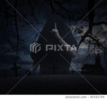 Halloween mystery concept Halloween mystery concept 95591704