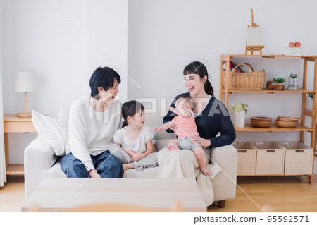 family spending time together 95592571