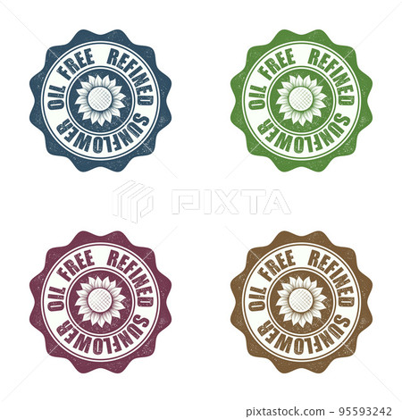 Sunflower oil free seals set 95593242