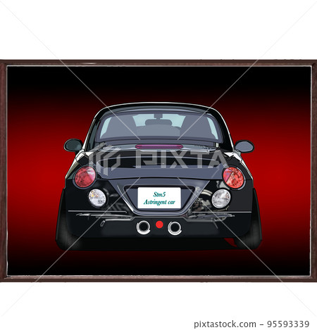 Sports car car automobile illustration background 95593339
