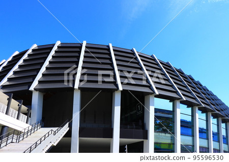 Scenery of Port Messe Nagoya New No. 1 Exhibition Hall in Nagoya City 95596530