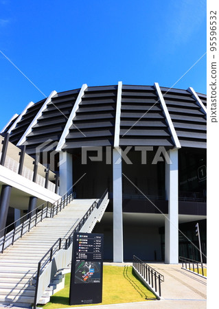 Scenery of Port Messe Nagoya New No. 1 Exhibition Hall in Nagoya City 95596532