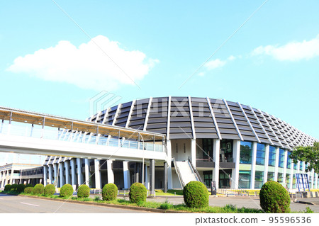 Scenery of Port Messe Nagoya New No. 1 Exhibition Hall in Nagoya City 95596536