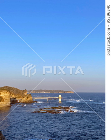[Katsuura City, Chiba Prefecture] Katsuura Undersea Park Undersea Observation Tower 95596840