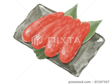 Hand-drawn cod roe 01_3 95597307