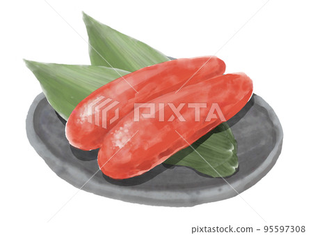 Hand-drawn cod roe 01_2 95597308