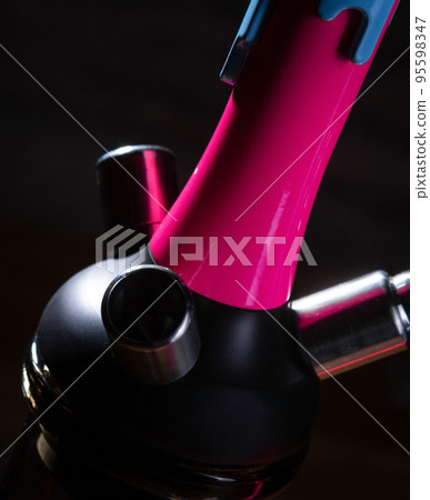 part of the hookah, modern design, on a background. 95598347