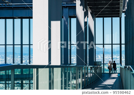 Sky Promenade overlooking the cityscape of Nagoya <Nagoya City, Aichi Prefecture> Sky Promenade overlooking the cityscape of Nagoya <Nagoya City, Aichi Prefecture> 95598462
