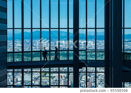 Sky Promenade overlooking the cityscape of Nagoya <Nagoya City, Aichi Prefecture> 95598506
