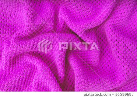 Bright purple knitwear wool fabric texture background. Abstract textile backdrop 95599693