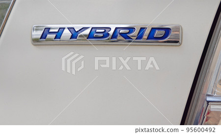 Hybrid Vehicle Sign 95600492