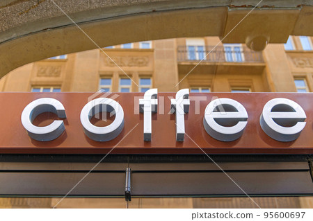 Coffee Sign 3d 95600697