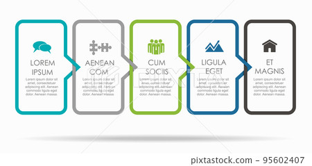Infographic design template with place for your data. Vector illustration. Infographic design template with place for your data. Vector illustration. 95602407