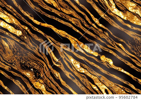 Black and gold marble background, seamless pattern Black and gold marble background, seamless pattern 95602784