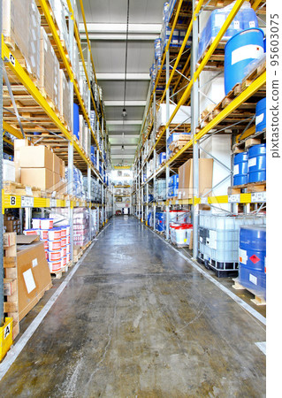 Warehouse corridor Warehouse corridor 95603075
