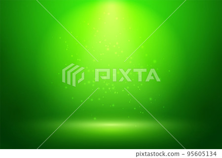 Abstract luxury light shining green background. Luxury digital wallpaper shine green background. 95605134