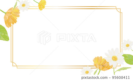 Illustration of natural and botanical flowers Vertical diagonal background 95608411