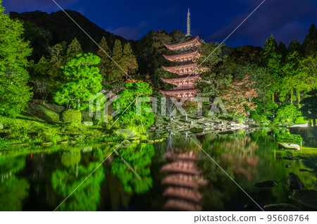 Five-storied pagoda at Yugen Rurikoji Temple 95608764