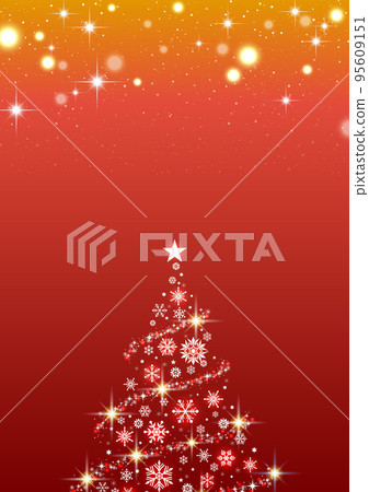 聖誕節照明背景框架紅色 聖誕節照明背景框架紅色 95609151