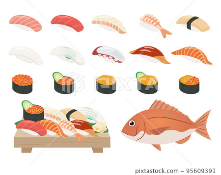 什錦壽司套餐 什錦壽司套餐 95609391