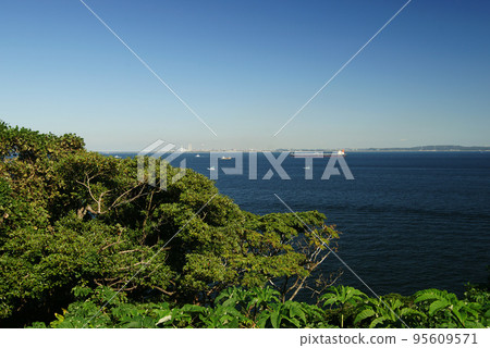 觀音崎燈塔的風景 觀音崎燈塔的風景 95609571