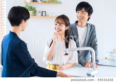 夫妻夫妻家庭房地產廚房銷售 95610288