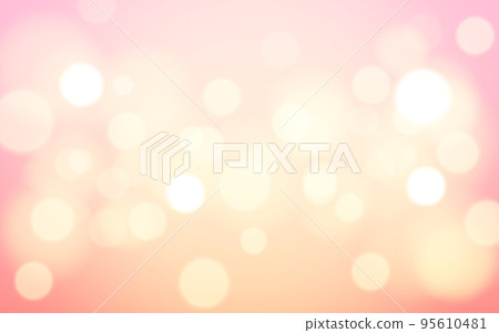Light of love bokeh with soft light abstract background, Vector eps 10 illustration bokeh particles, Background decoration 95610481