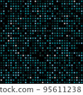 abstract background circle mosaic pattern vector illustration 95611238