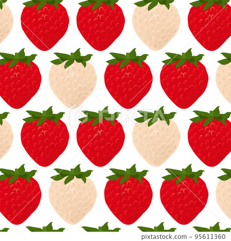 red and white strawberry pattern red and white strawberry pattern 95611360