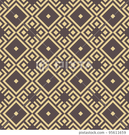 Seamless Abstract Geometric Vector Pattern With Rhombuses Seamless Abstract Geometric Vector Pattern With Rhombuses 95611659