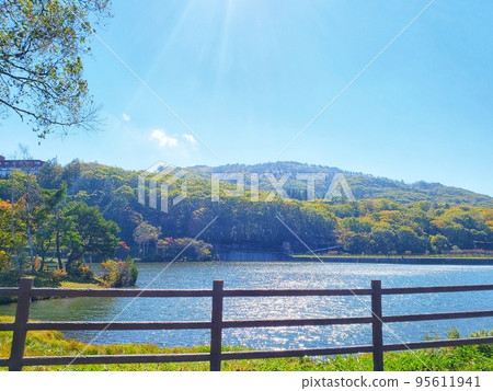 長野縣白樺湖風光 95611941
