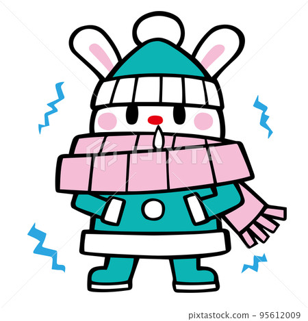 一隻又冷又穿衣的兔子 95612009