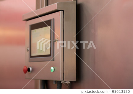 control panel of modern industrial smoking chamber control panel of modern industrial smoking chamber 95613120
