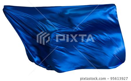 Blue cloth flutters Blue cloth flutters 95613927