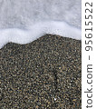 The edge of the waves 95615522