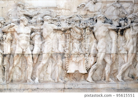Allegory of Work, Altare della Patria, Venice Square, Rome, Italy 95615551