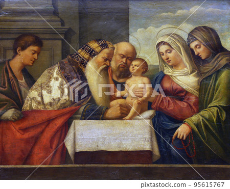 Francesco Bissola: Circumcision of Christ, Old Masters Collection, Croatian Academy of Sciences in Zagreb 95615767