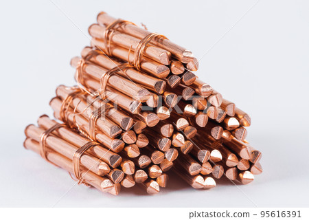 Copper wire scrap pile secondary raw materials 95616391