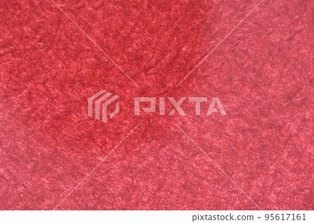Japanese paper background material, wrinkle pattern red series 95617161