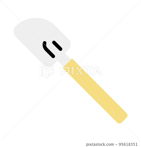 simple rubber spatula 95618351