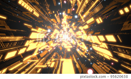 VJ Tunnel Triangle Mechanical SF Luminous Cyber Yellow【有其他版本】 VJ Tunnel Triangle Mechanical SF Luminous Cyber Yellow【有其他版本】 95620638