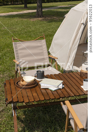 camping mood aesthetics_tents and camping gear 95622013