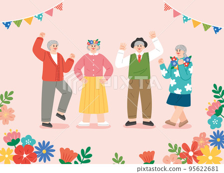 International Day for the Elderly, October holidays and events in Korea International Day for the Elderly, October holidays and events in Korea 95622681