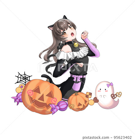 【自然髮色】cosplay黑貓的紫色長發少女 【自然髮色】cosplay黑貓的紫色長發少女 95623402